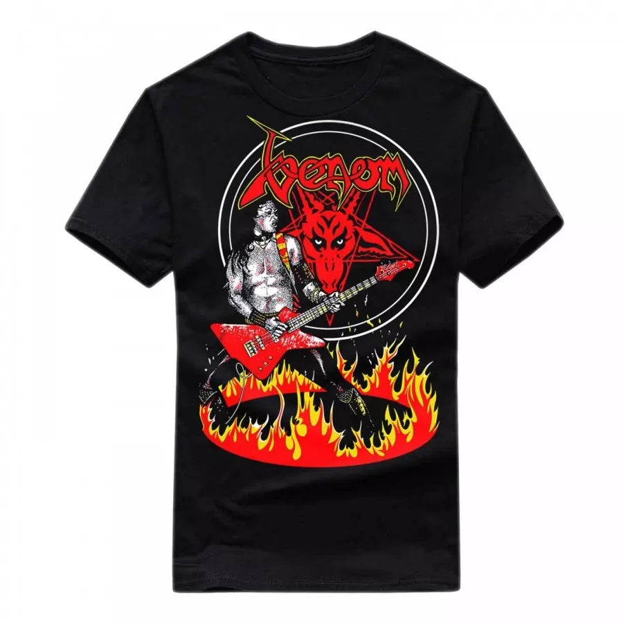 Venom Cronos in Flames T T-Shirt