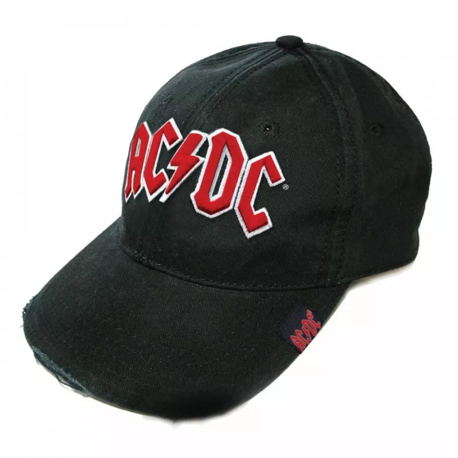 Ac/Dc Red Logo Cap