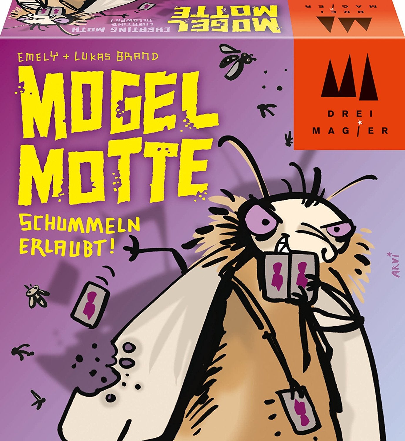Mogel Motte - Drei Magier Kartenspiel