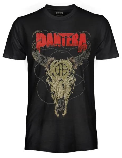 Pantera Steer Skull T-Shirt