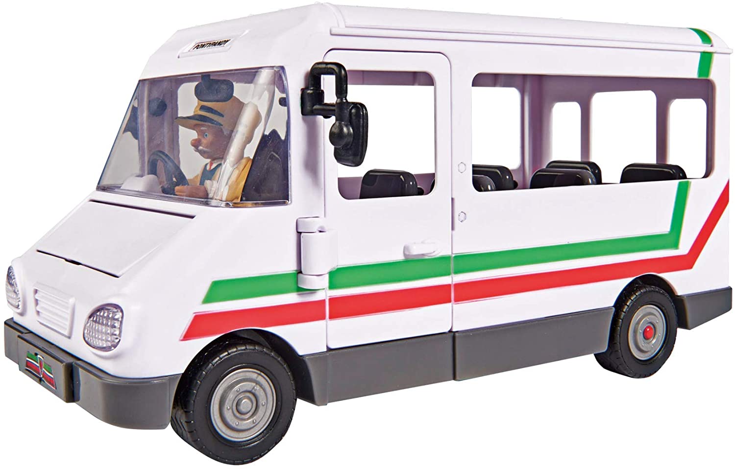 Simba 109251073 - Feuerwehrmann Sam: Trevors Bus mit Figur