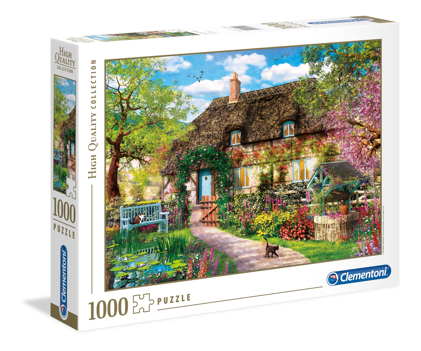 High Quality Collection - 1000 Teile Puzzle - Das alte Cottage