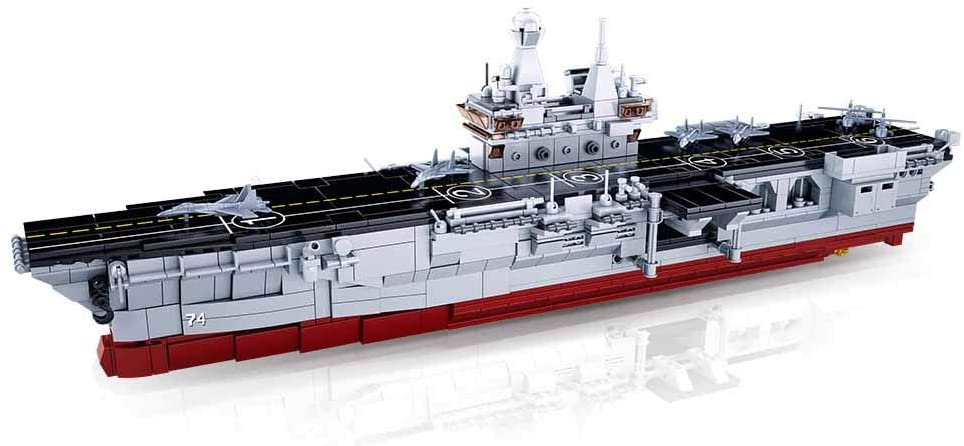 Sluban M38-B0699 - Model Bricks - Großer Flugzeugträger