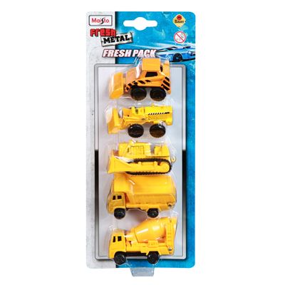 Maisto Toys - Fresh Metal 5-er Set Modellautos, 7,5cm (6-fach sortiert) - Modellauto