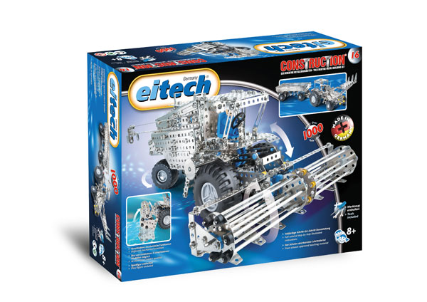 Eitech 00016 - Profi Set Mähdrescher, 1000 Teile