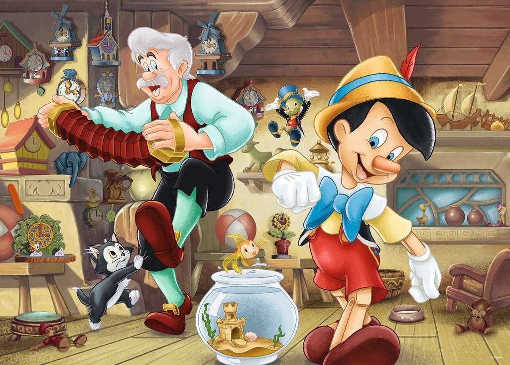 Disney Pinocchio - Puzzle 1000 Teile