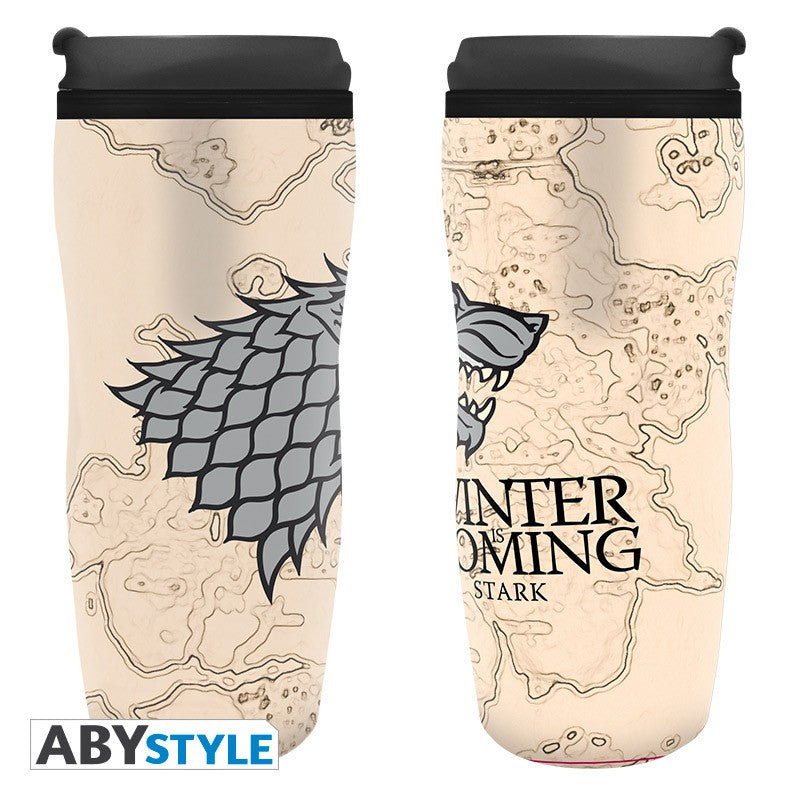 GAME OF THRONES - Reisebecher "Winter is coming