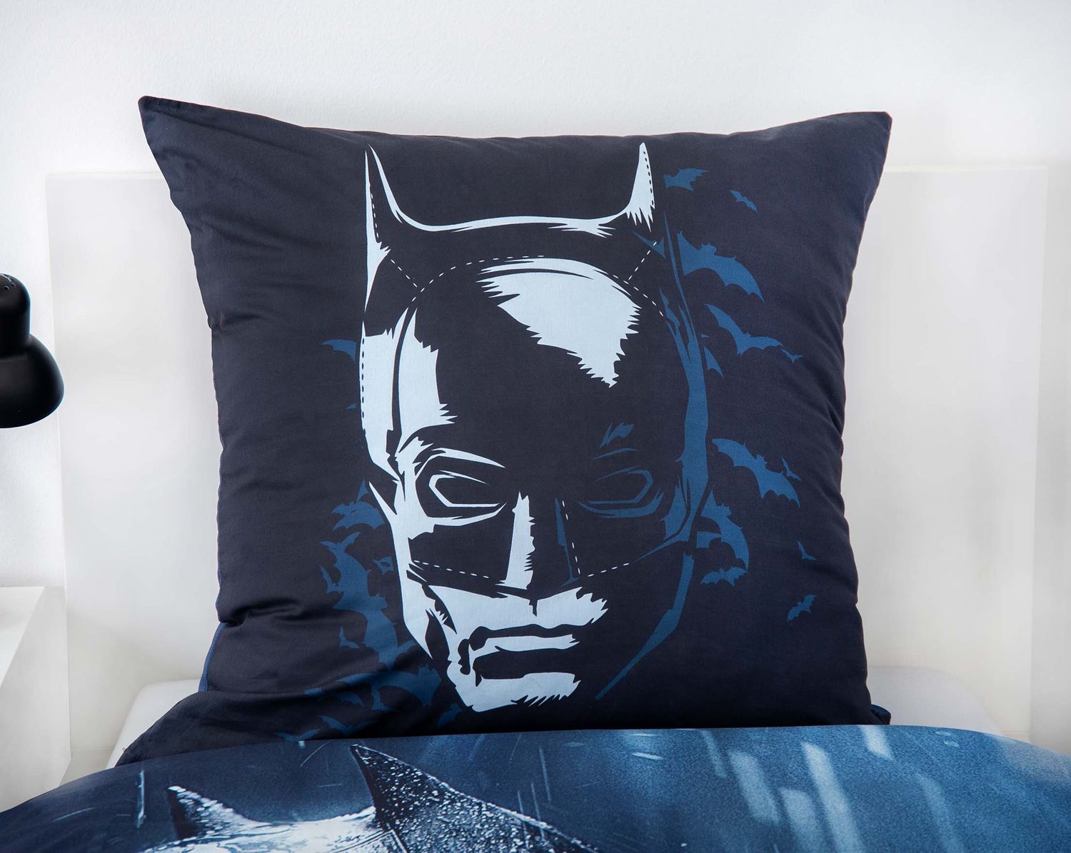The Batman Bettwäsche Renforcé - 80 x 80 + 135 x 200 cm