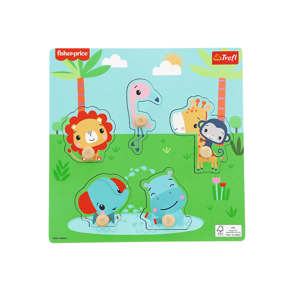 Fisher Price - Mini Holzrahmen Puzzle