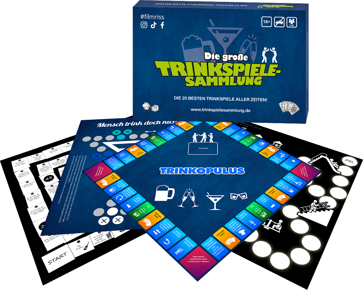 Die große Trinkspielesammlung - enthält 20 Trinkspiele