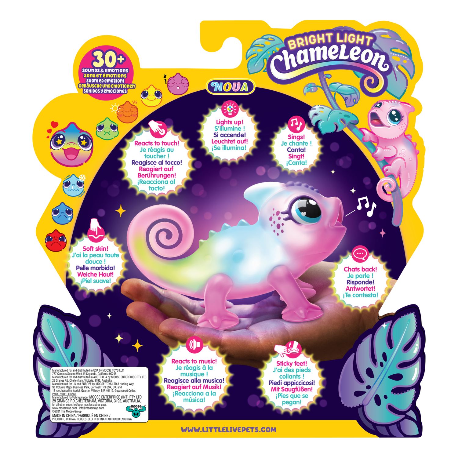 Little Live Pets – Leuchtendes Chamäleon Nova