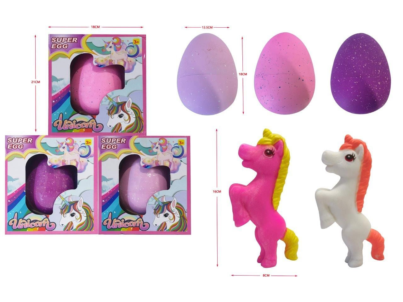 Riesiges Einhorn Ei