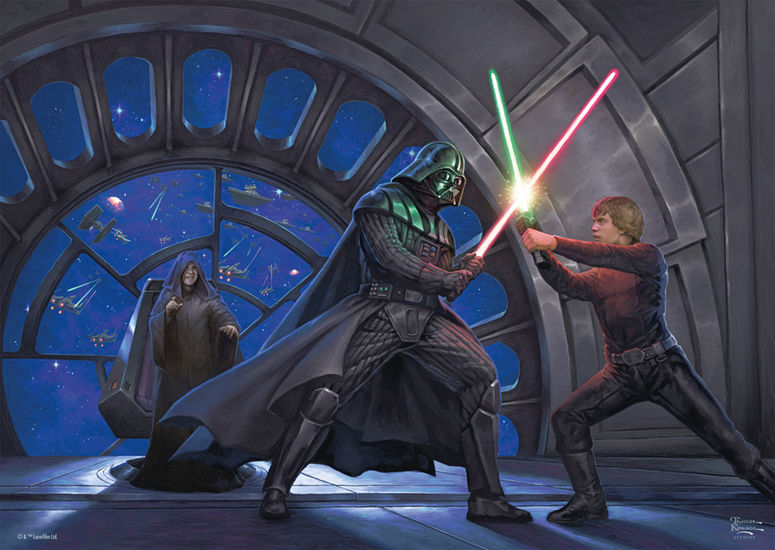 Thomas Kinkade - Star Wars - A Son's Destiny - Puzzle 1000 Teile