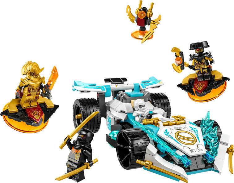 LEGO® 71791 - Ninjago Zanes Drachenpower-Spinjitzu-Rennwagen (307 Teile)