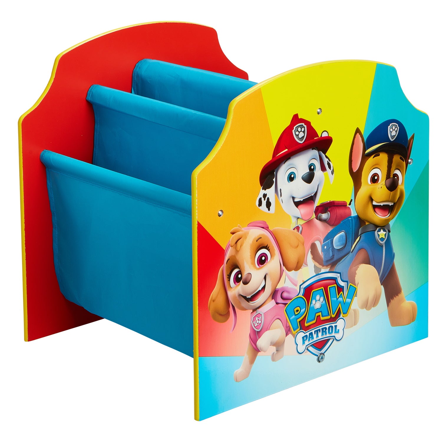 Paw Patrol - Hängefach-Bücherregal für Kinder – Büchergestell für das Kinderzimmer