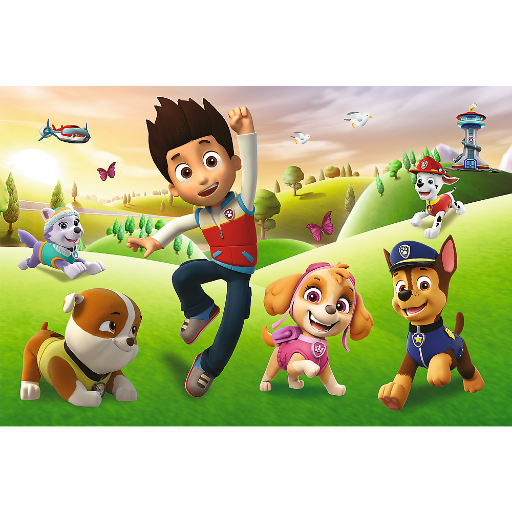 Paw Patrol - Junior Super Shape XXL Puzzle 60 Teile