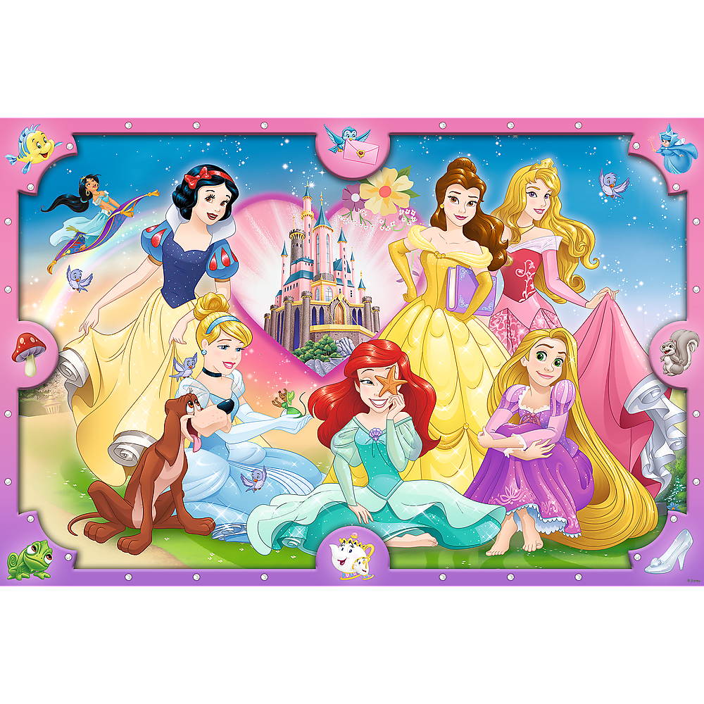 Disney Princess - Junior Super Shape XL Puzzle 160 Teile
