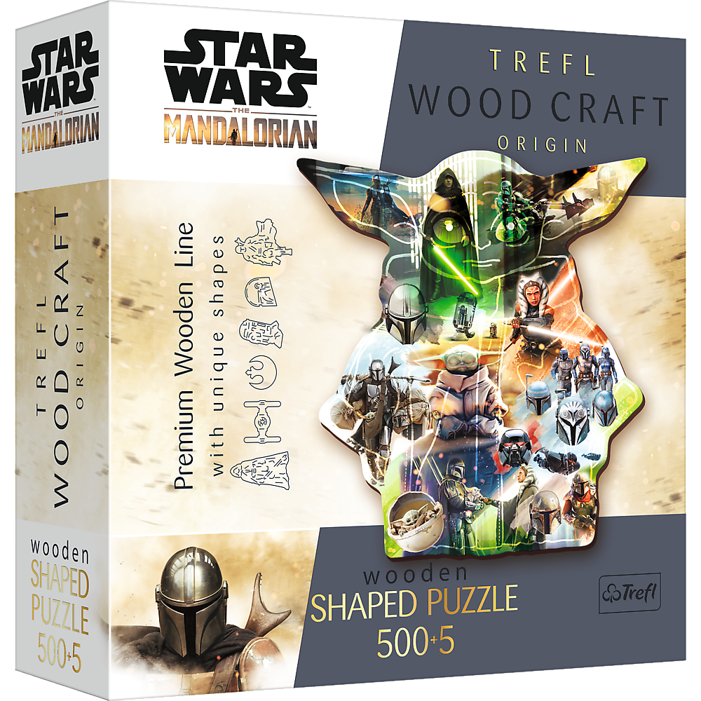 Star Wars - Holz Puzzle Sonderform 500 + 5