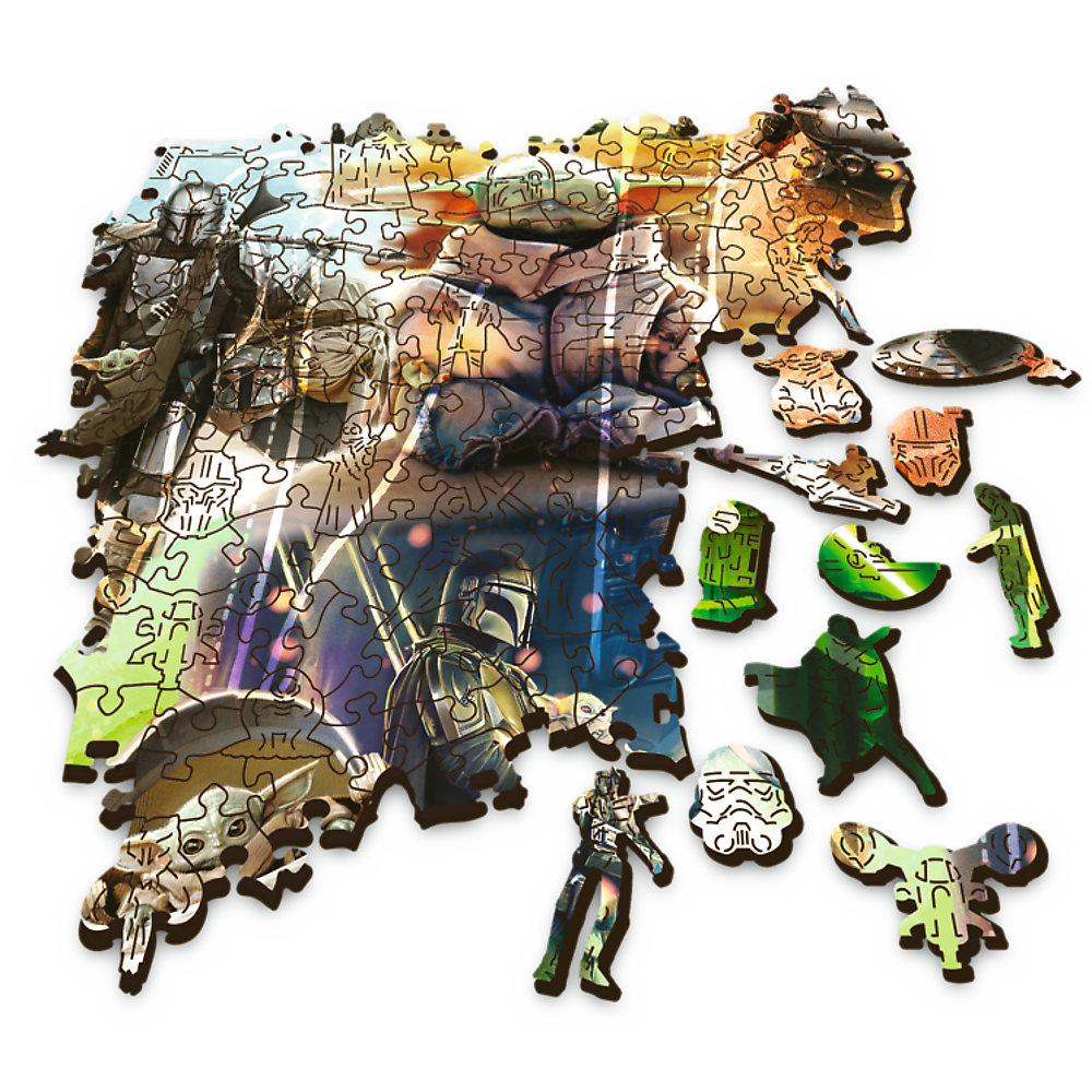 Star Wars - Holz Puzzle Sonderform 500 + 5