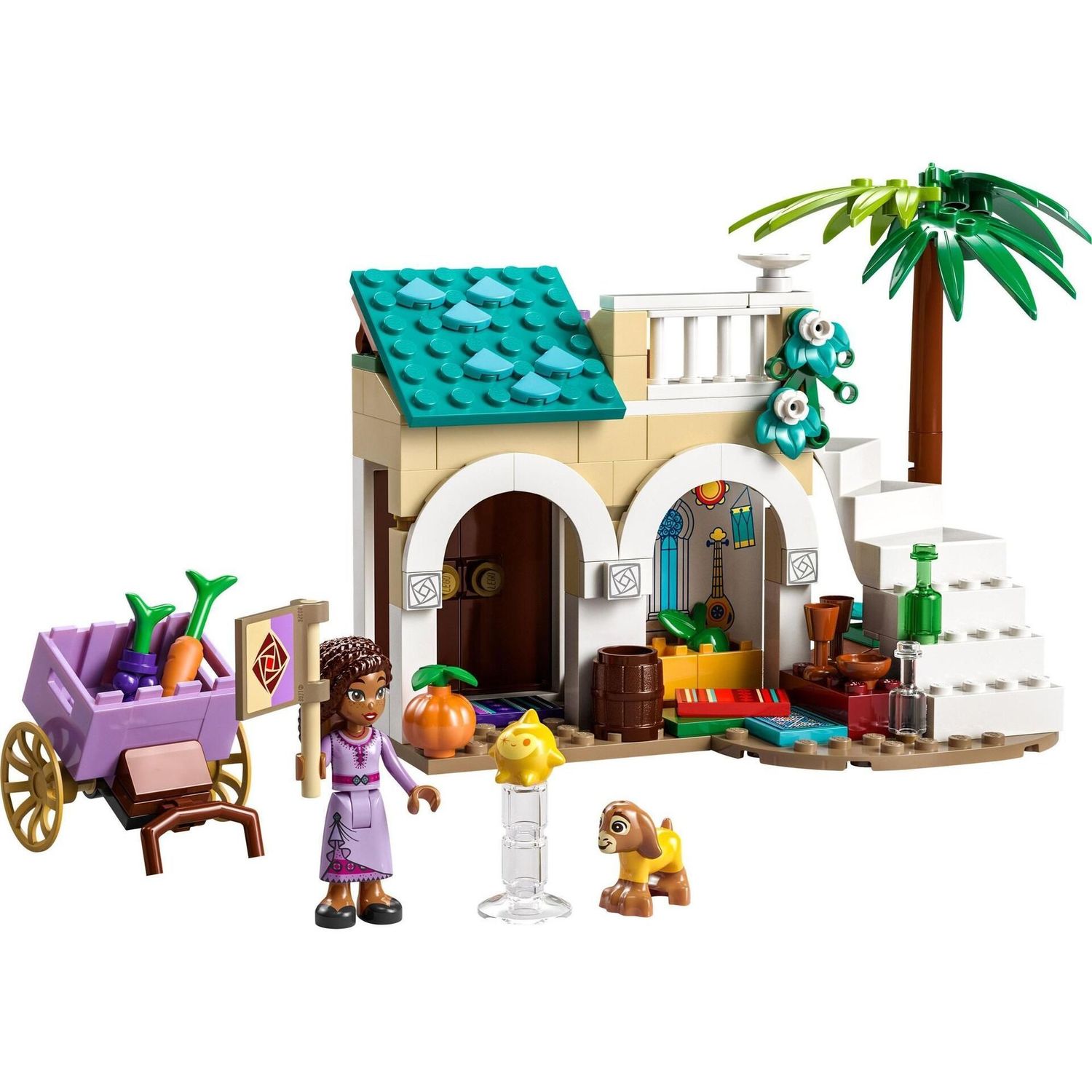 LEGO® Disney™ 43223 - Wish: Asha in der Stadt Rosas (154 Teile)