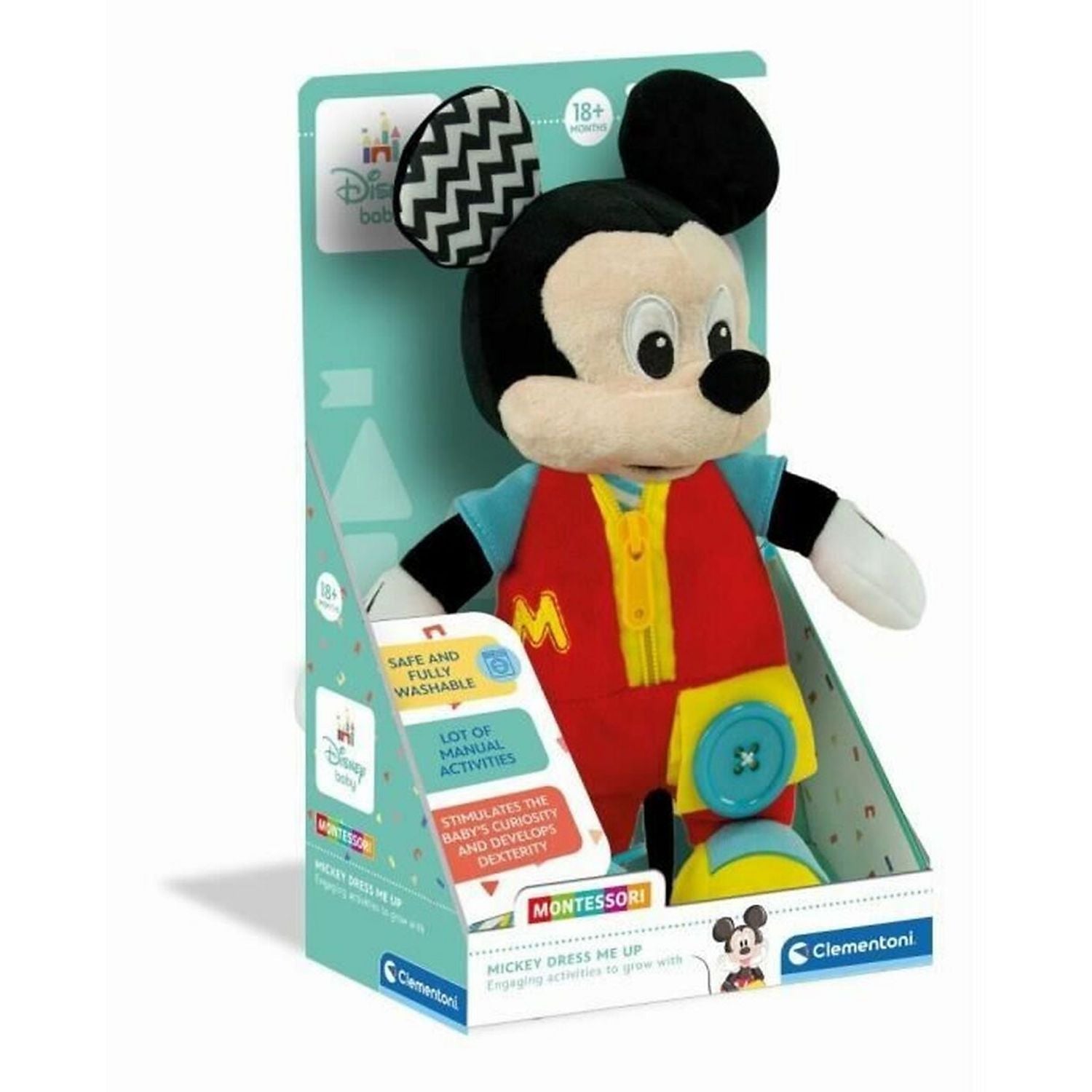 Clementoni 17859 - Disney Baby - Mickey - Dress me up