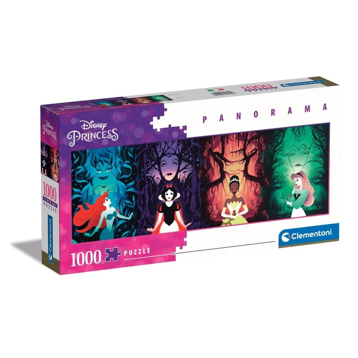 Clementoni 39722 - 1000 Teile Puzzle Disney Panorama Collection - Disney Princess
