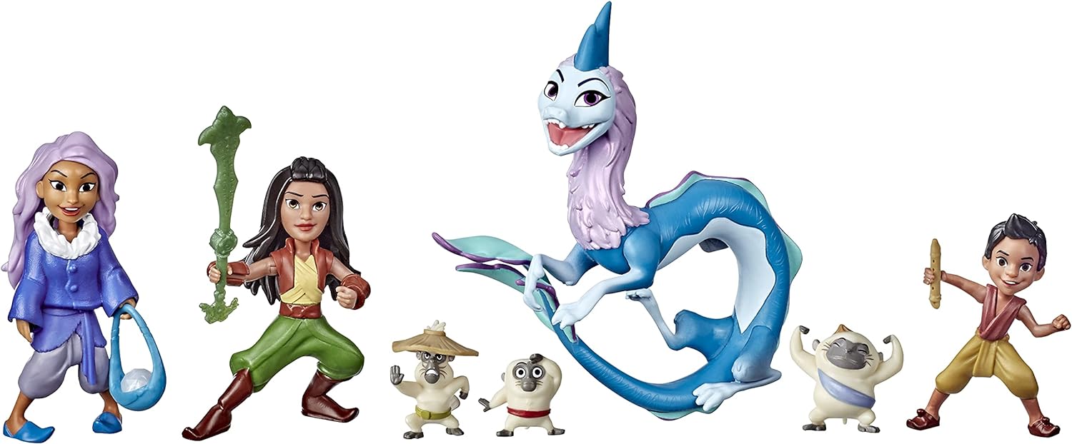 Hasbro - Disney Raya und der letzte Drache - Spielfiguren Set