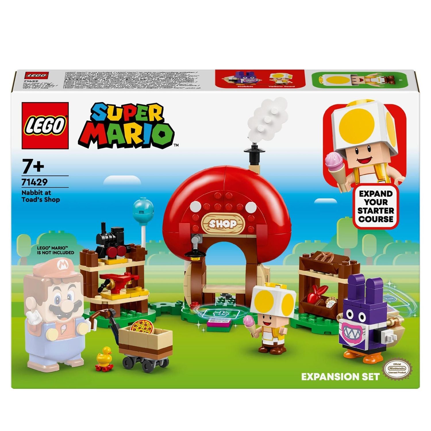 LEGO® 71429 Super Mario™ - Mopsie in Toads Laden – Erweiterungsset (230 Teile)