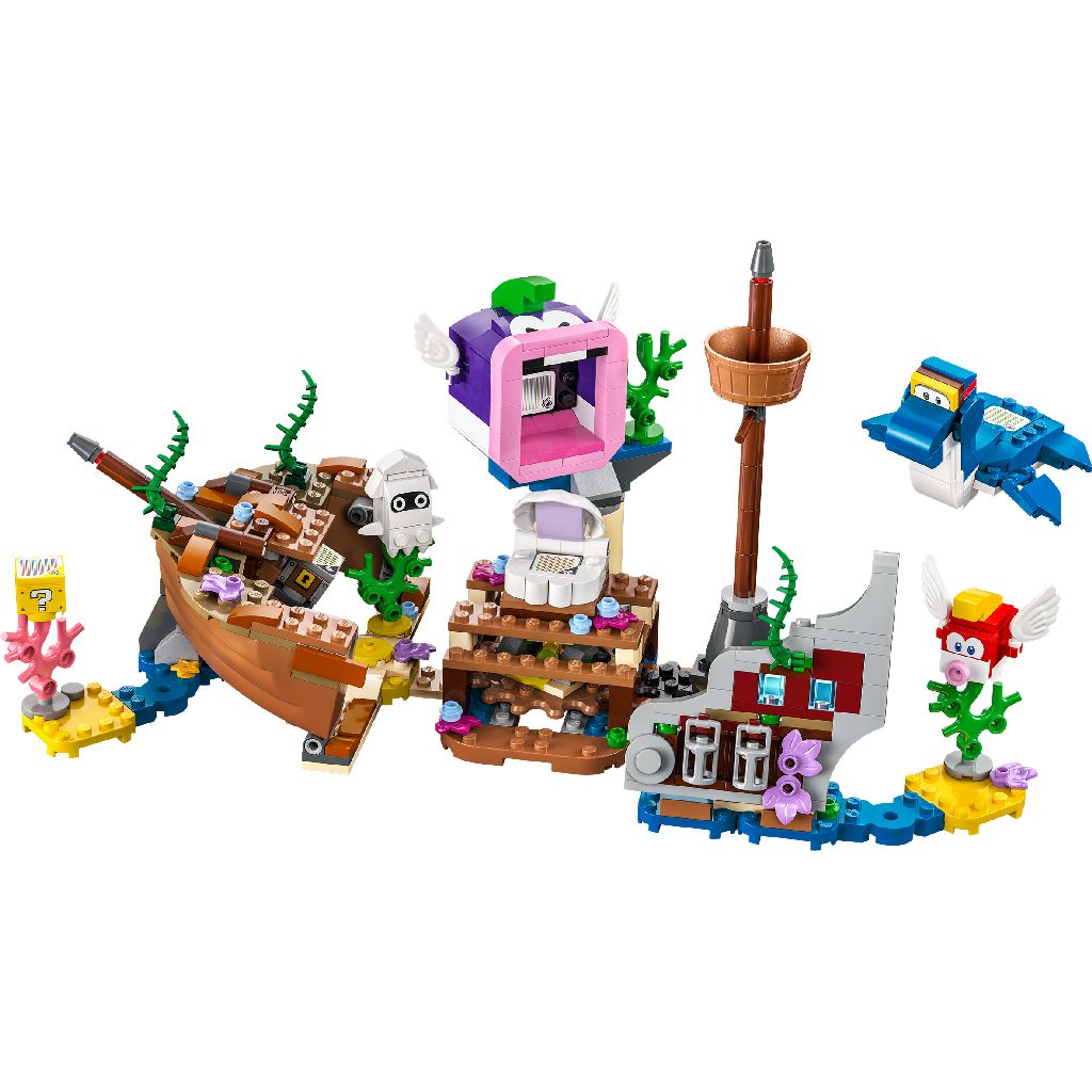 LEGO® 71432 Super Mario™ - Dorrie und das versunkene Schiff – Erweiterungsset (500 Teile)