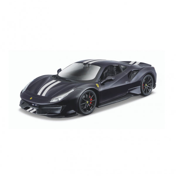 Bburago 18-26026B - 1:24 Race & Play Ferrari 488 Pista blau - Modellauto