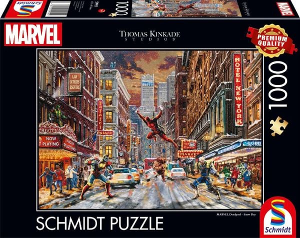 Deadpool - Snow Day - 1000 Piece Jigsaw Puzzle