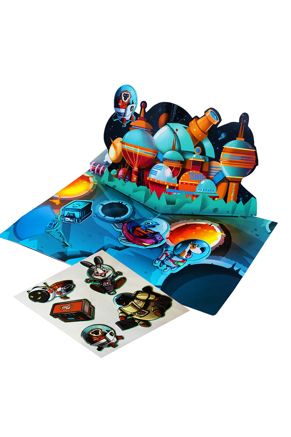 Qwi Toy 3 in 1 Spielbuch - Magische Abenteuer