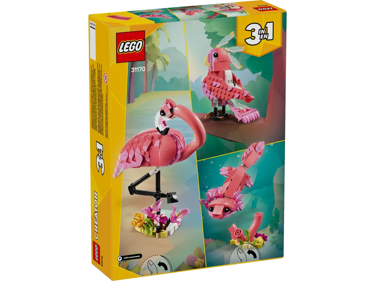 LEGO® Creator 31170 - Rosa Flamingo (288 Teile)
