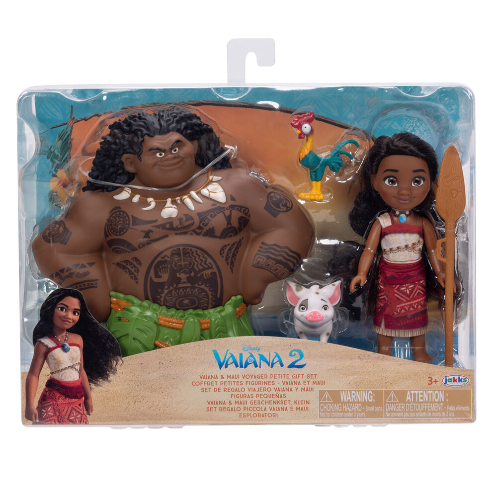 Disney Vaiana / Moana 2 - Vaiana & Maui Puppe - 15 cm