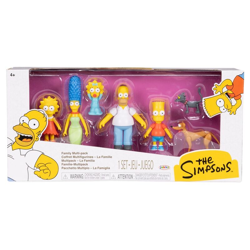 The Simpsons Family - 7 Figuren Set - 6 cm