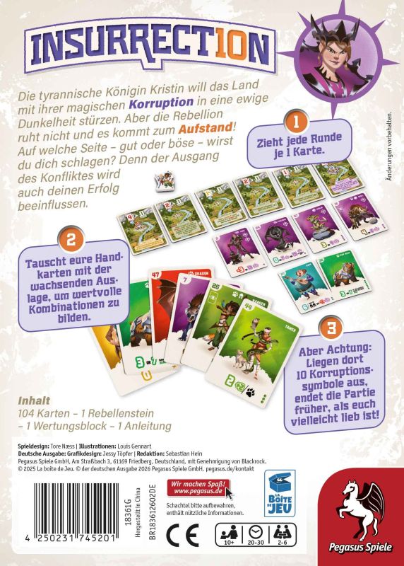 Insurrection – Familienspiel