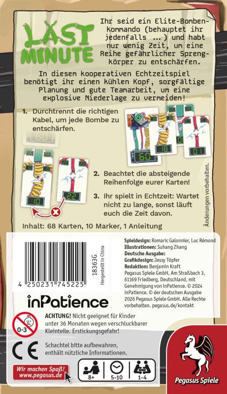 Last Minute – Familienspiel