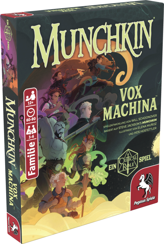 Munchkin Vox Machina – Familienspiel