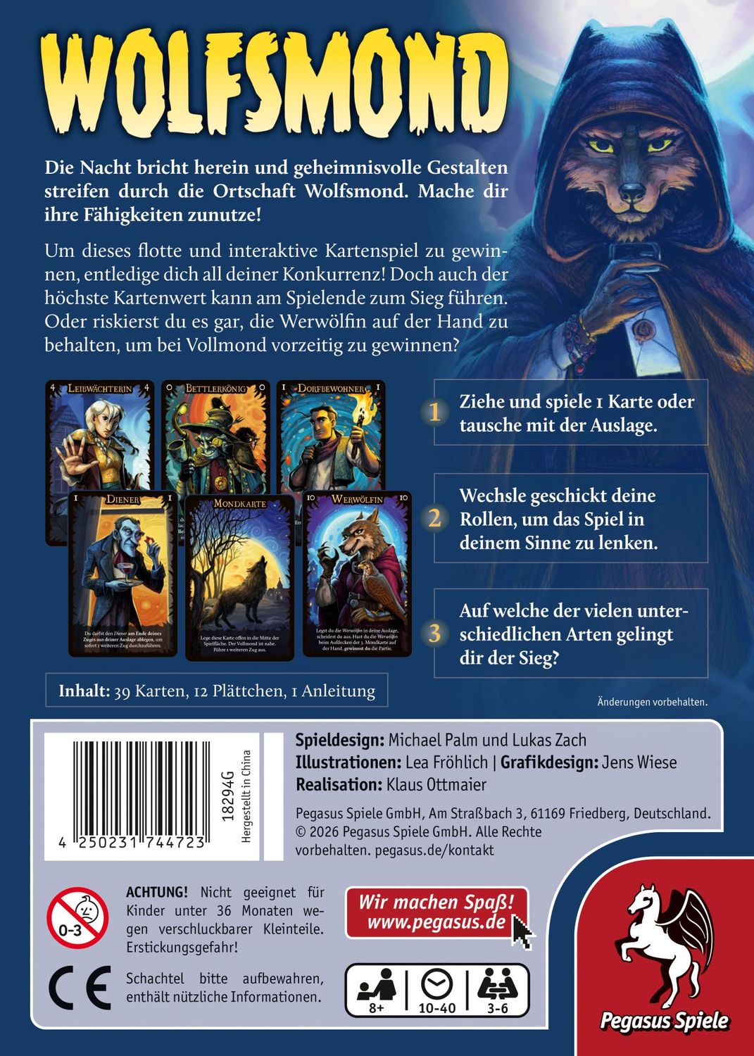 Wolfsmond – Familienspiel