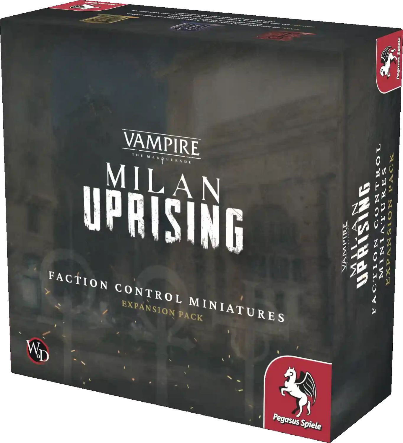 Teburu: Vampire: The Masquerade – Milan Uprising: Faction Control Miniatures – Expertenspiel