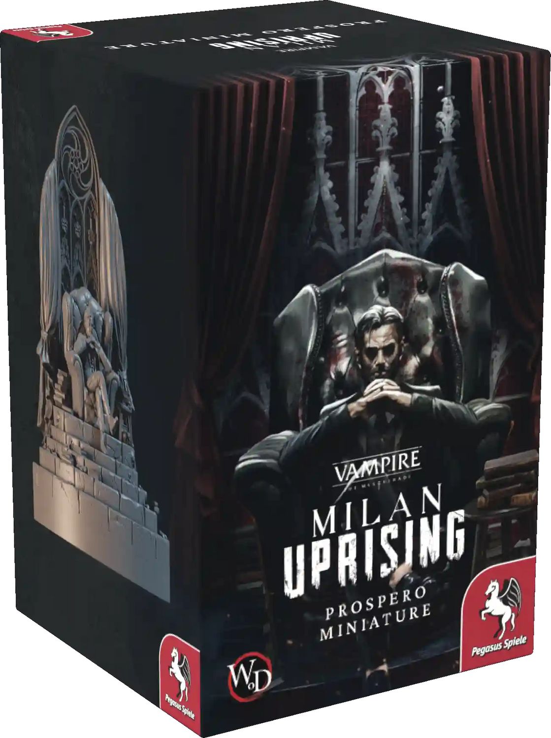 Teburu: Vampire: The Masquerade – Milan Uprising: Prospero, Prince of Milan Miniature – Expertenspiel