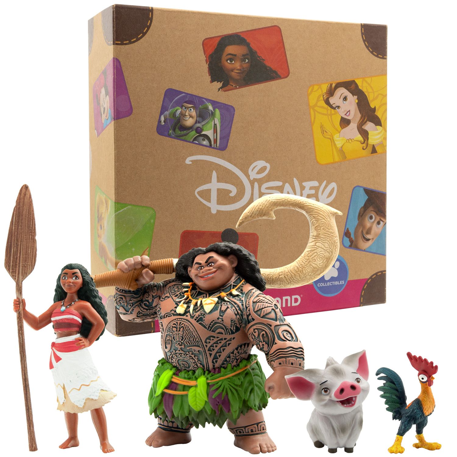 Bullyland 13261 - Vaiana 4-er Geschenkbox