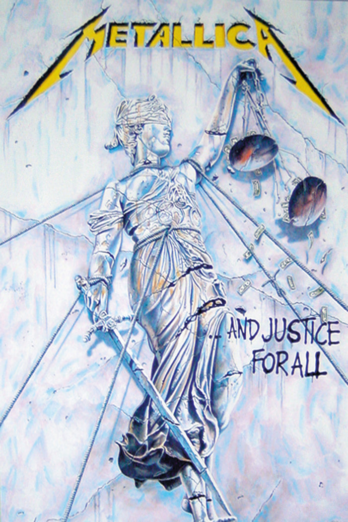 Metallica And Justice For All Poster