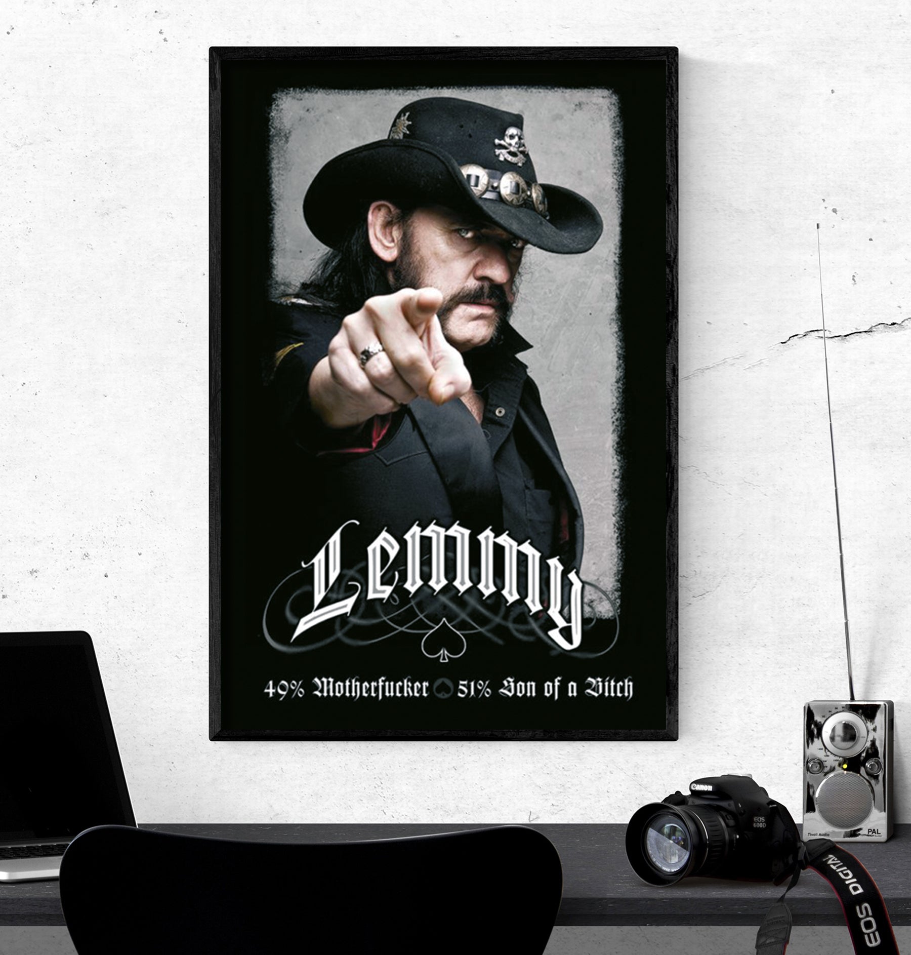 Motörhead Lemmy Kilmister Poster