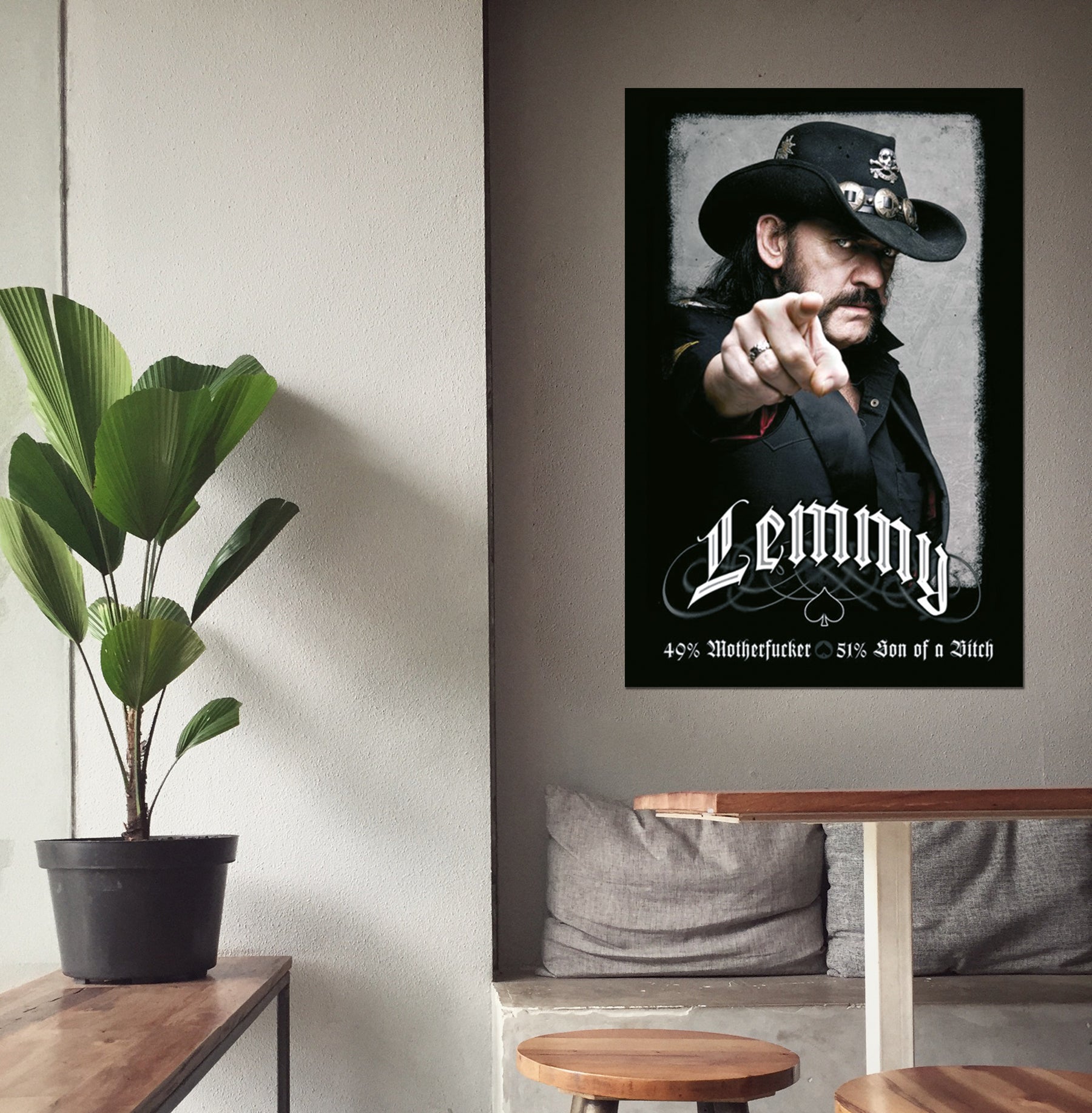 Motörhead Lemmy Kilmister Poster