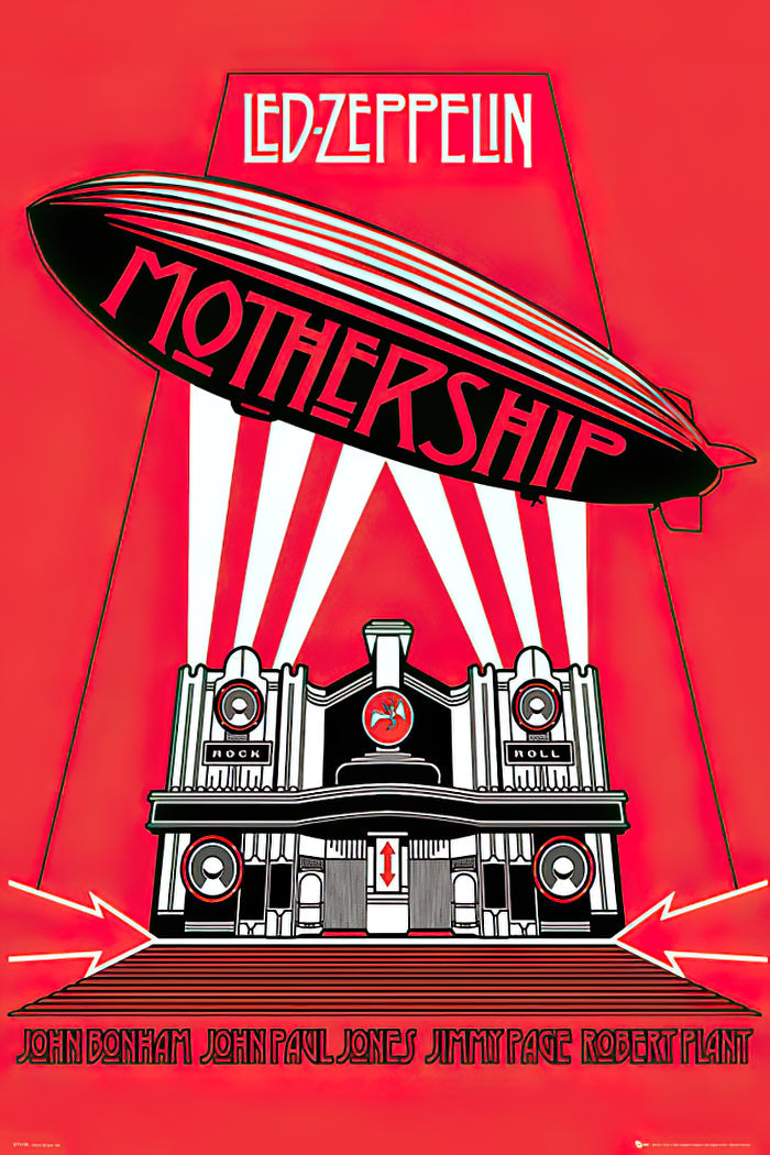 Led Zeppelin Mothership Poster