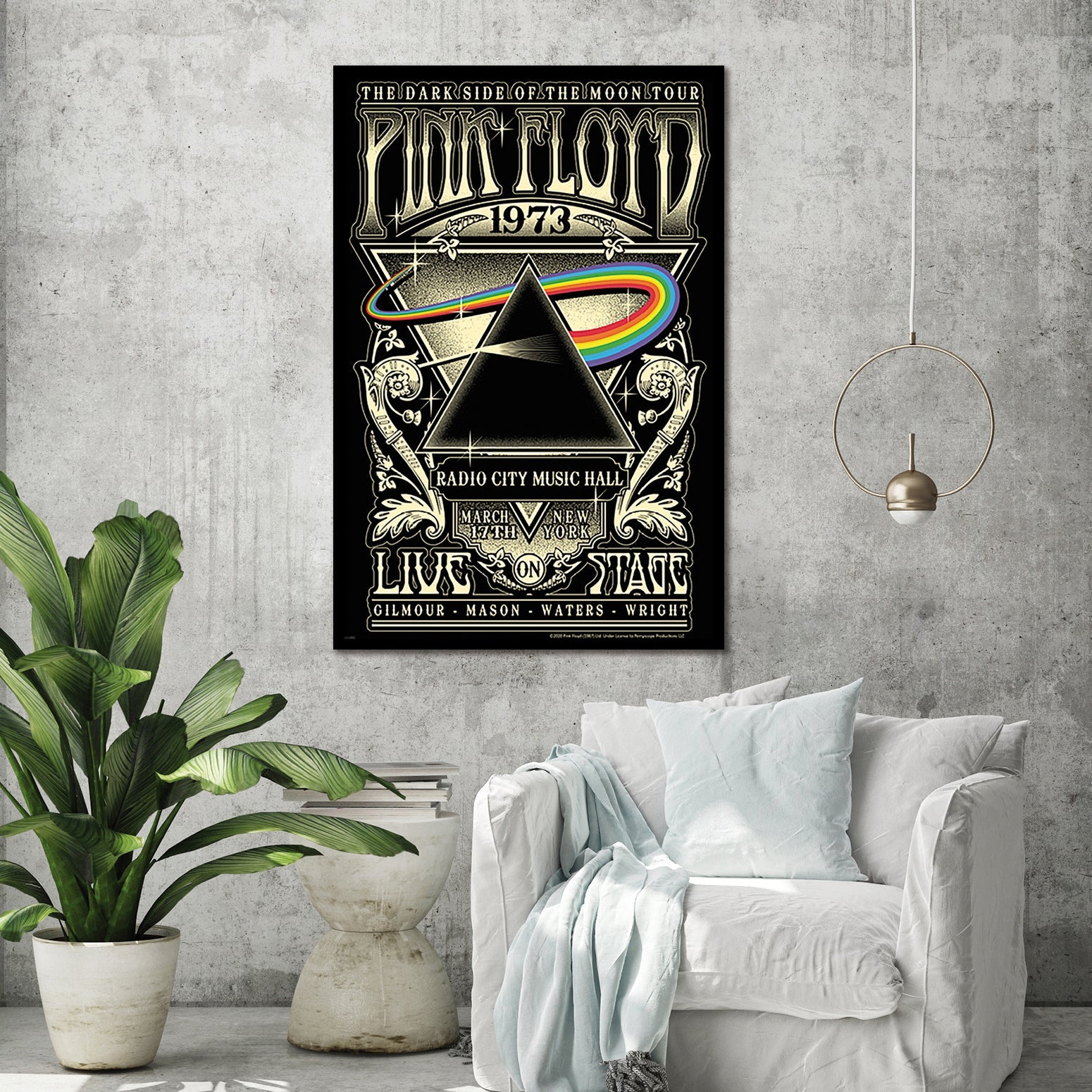 Pink Floyd Radio City.. Music Hall, New York Poster