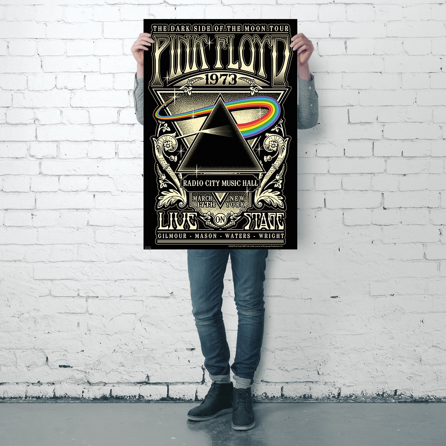 Pink Floyd Radio City.. Music Hall, New York Poster