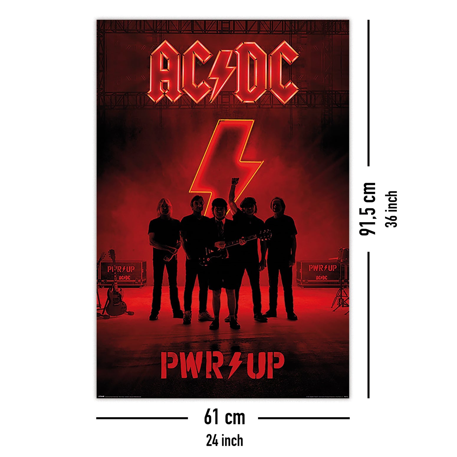 AC/DC PWR UP Poster