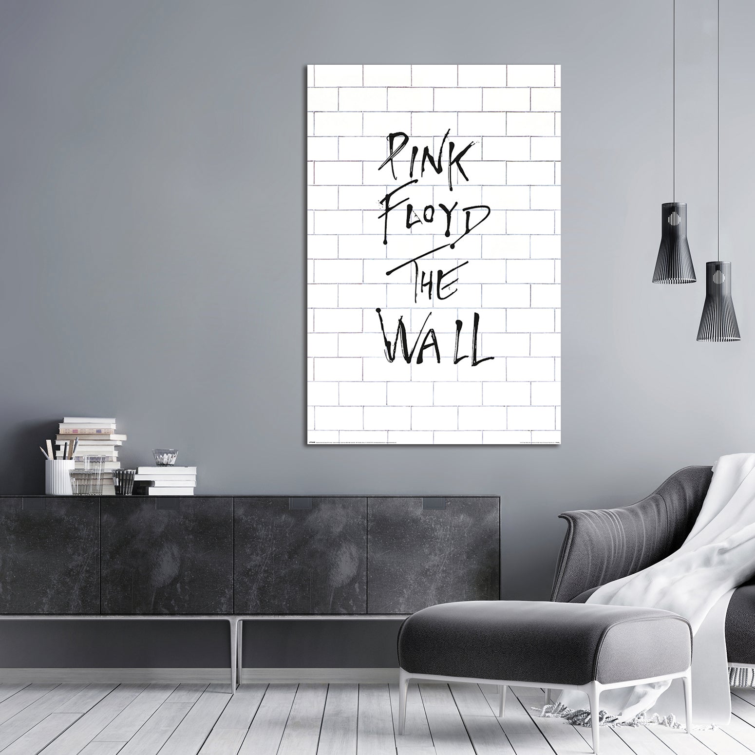 Pink Floyd The Wall LP Album Cover Poster